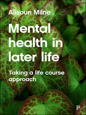 cover image of Mental Health in Later Life
